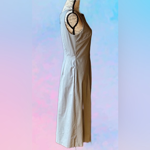 Express Cotton Blend Sleeveless Dress, A-Line, Cinched Bodice, Like New (8) - Picture 6 of 11